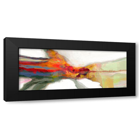 Vibrant Sculpture Black Modern Wood Framed Art Print with Double Matting by Tienhaara, Michael