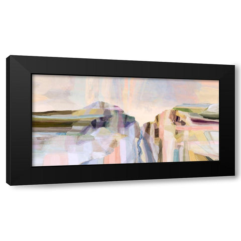 Hilltop Black Modern Wood Framed Art Print by Tienhaara, Michael