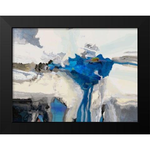 Vigor II Black Modern Wood Framed Art Print by Tienhaara, Michael