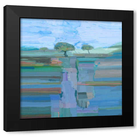 Grand Escape II Black Modern Wood Framed Art Print by Tienhaara, Michael