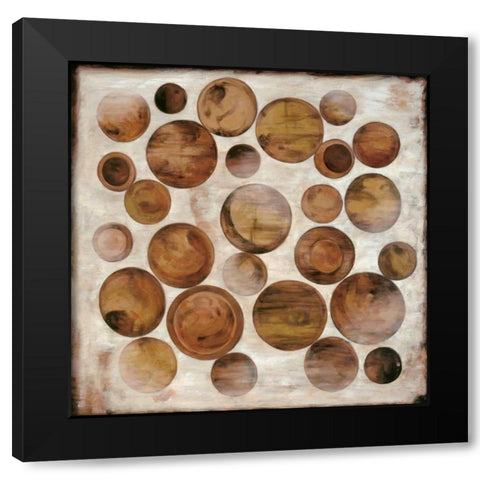 Association I Black Modern Wood Framed Art Print with Double Matting by Alexander, Natalie
