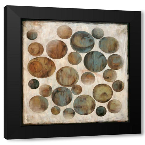Association II Black Modern Wood Framed Art Print with Double Matting by Alexander, Natalie