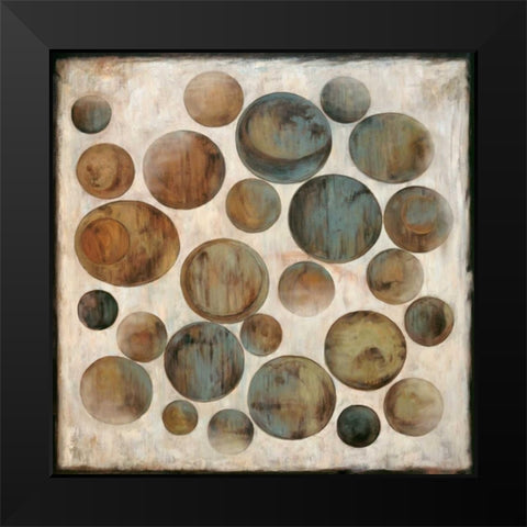 Association II Black Modern Wood Framed Art Print by Alexander, Natalie