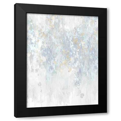 Cascade Suble Black Modern Wood Framed Art Print with Double Matting by Robbins, Nikki