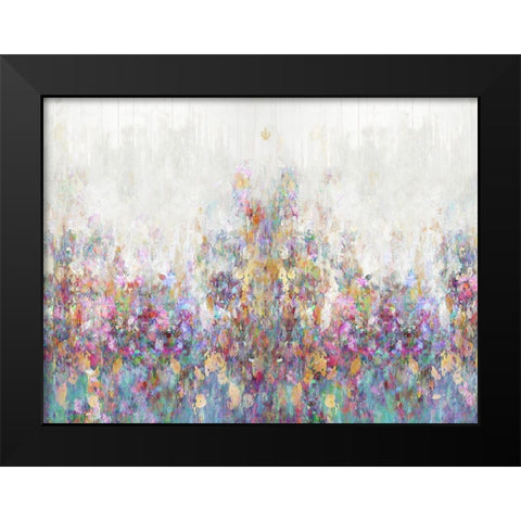 Morning Bloom Black Modern Wood Framed Art Print by Robbins, Nikki