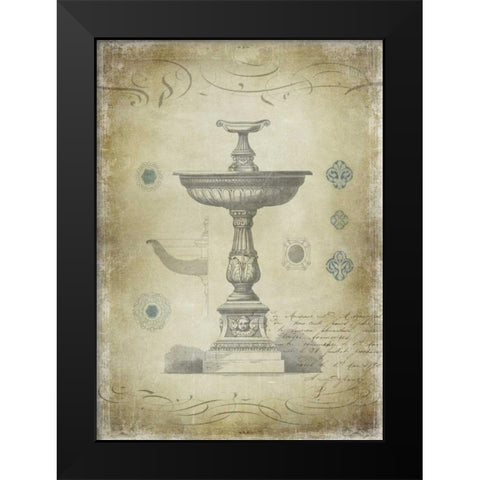 Ornamental II Black Modern Wood Framed Art Print by Jeffries, Oliver