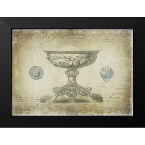 Ornamental III Black Modern Wood Framed Art Print by Jeffries, Oliver