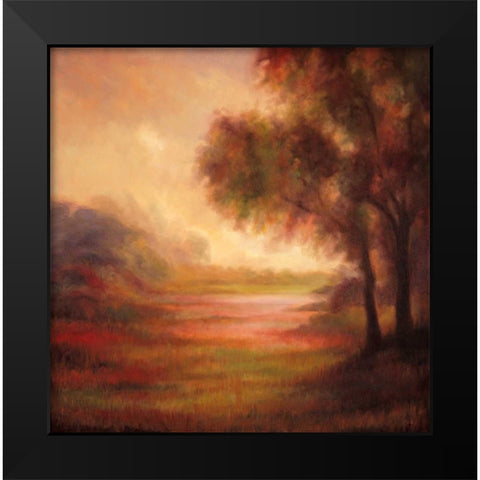Ethereal I Black Modern Wood Framed Art Print by Shaw, Olivia