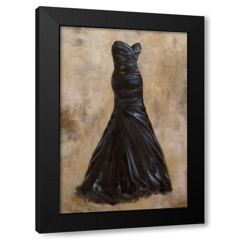 Evening Romance II Black Modern Wood Framed Art Print with Double Matting by Jensen, Philip