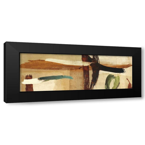 Good Vibrations Black Modern Wood Framed Art Print with Double Matting by Langham, Patrick