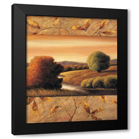 The Essence II Black Modern Wood Framed Art Print with Double Matting by Sullivan, Rachael