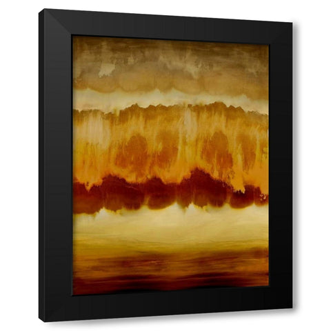 Animate II Black Modern Wood Framed Art Print by Springer, Rachel
