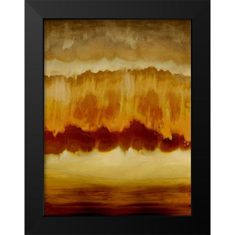 Animate II Black Modern Wood Framed Art Print by Springer, Rachel