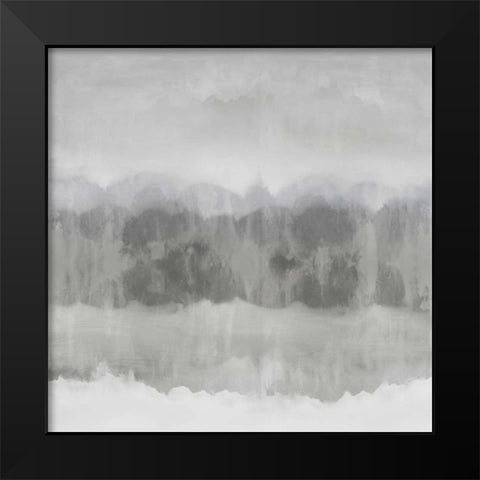 Subtle Movement II Black Modern Wood Framed Art Print by Springer, Rachel