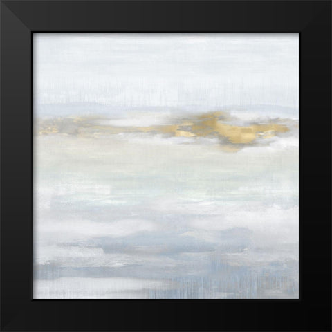 Ethereal with Gold III Black Modern Wood Framed Art Print by Springer, Rachel