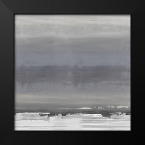 Highlight Midnight II Black Modern Wood Framed Art Print by Springer, Rachel