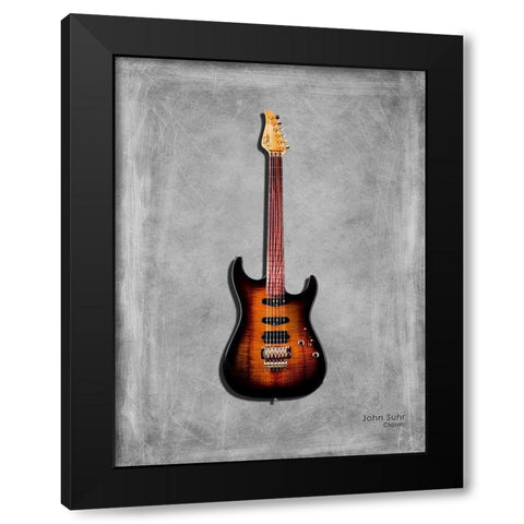 Suhr Classic Black Modern Wood Framed Art Print with Double Matting by Rogan, Mark