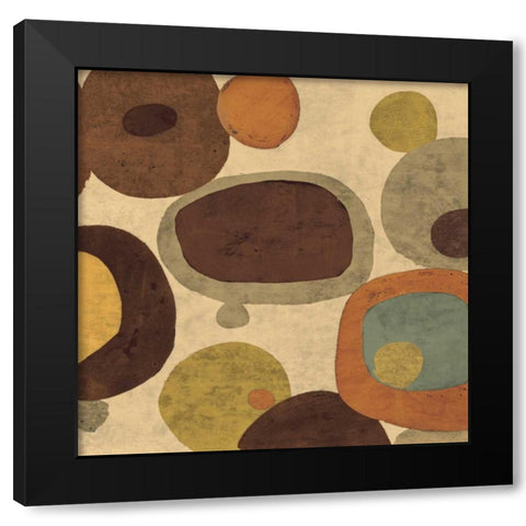 Within I Black Modern Wood Framed Art Print with Double Matting by Nichols, Richard