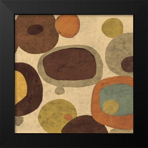 Within I Black Modern Wood Framed Art Print by Nichols, Richard
