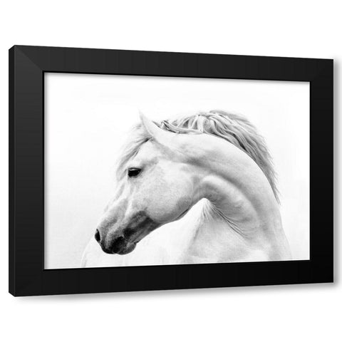 Head Turner Black Modern Wood Framed Art Print with Double Matting by Carter, Samantha