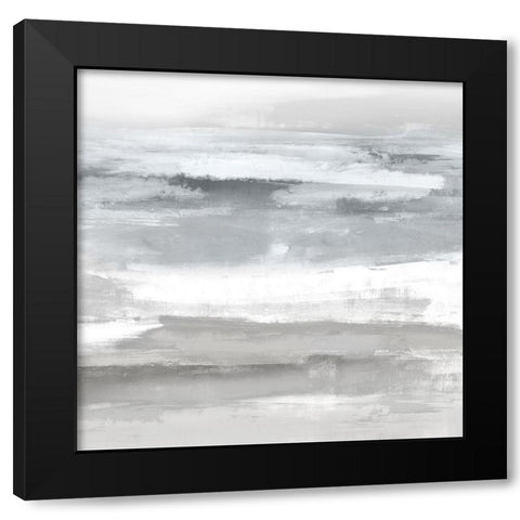 Neutral Passage II Black Modern Wood Framed Art Print by Messina, Jake