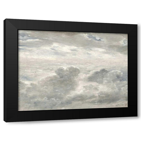 Cloud Study I Black Modern Wood Framed Art Print with Double Matting by Mann, Sophia