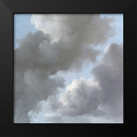 Cloud Study II Black Modern Wood Framed Art Print by Mann, Sophia