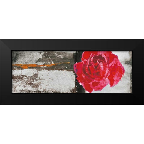 Metallic Pop Flower I Black Modern Wood Framed Art Print by Ward, Sarah