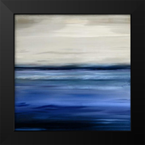 Respite Black Modern Wood Framed Art Print by Hamilton, Taylor
