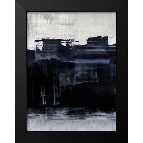 Resilient Black Modern Wood Framed Art Print by Hamilton, Taylor