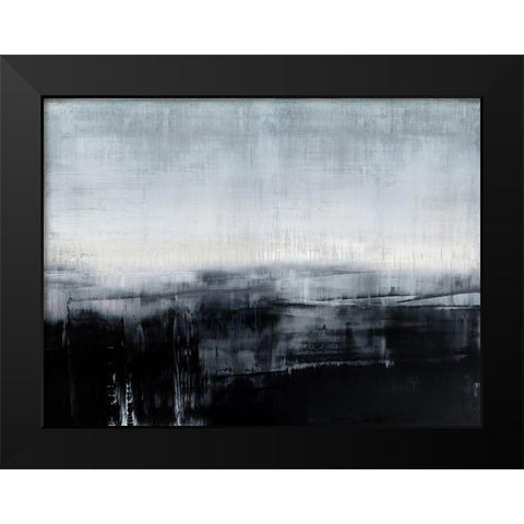 Transpire Black Modern Wood Framed Art Print by Hamilton, Taylor