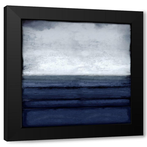Highlighted Horizon Black Modern Wood Framed Art Print by Hamilton, Taylor