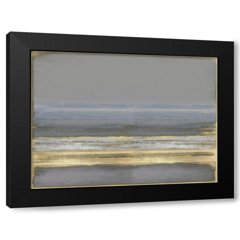Golden Passage Black Modern Wood Framed Art Print by Hamilton, Taylor
