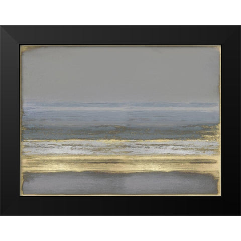 Golden Passage Black Modern Wood Framed Art Print by Hamilton, Taylor