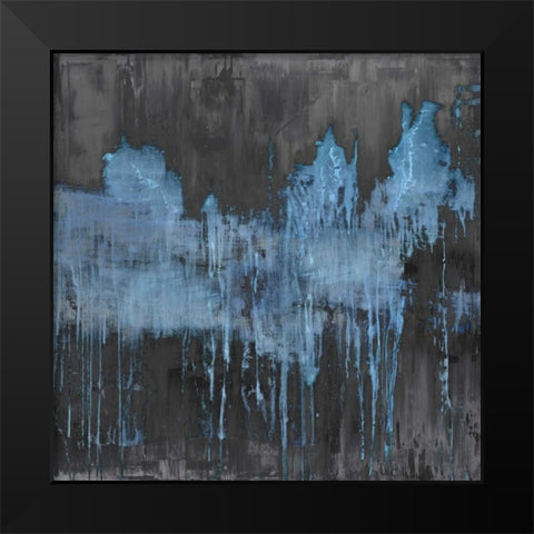 Without Exception Black Modern Wood Framed Art Print by Conley, Tom