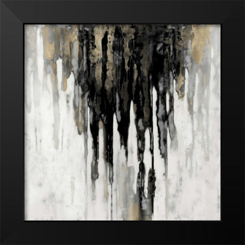 Neutral Space II Black Modern Wood Framed Art Print by Conley, Tom