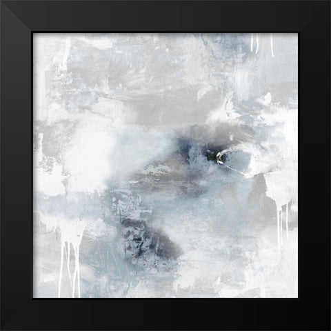 Irresistible Aqua II Black Modern Wood Framed Art Print by Bridges, Tate