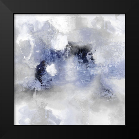 Irresistible Indigo II Black Modern Wood Framed Art Print by Bridges, Tate