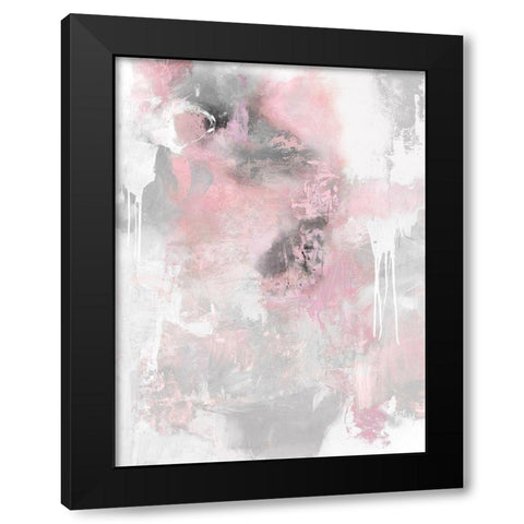 Irresistible Blush I Black Modern Wood Framed Art Print by Bridges, Tate