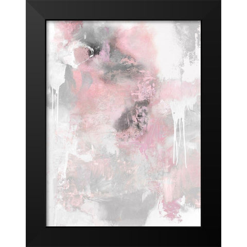 Irresistible Blush I Black Modern Wood Framed Art Print by Bridges, Tate