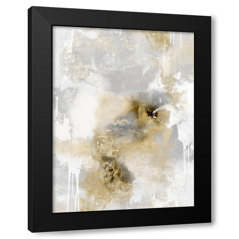 Irresistible Tan I Black Modern Wood Framed Art Print with Double Matting by Bridges, Tate