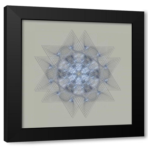 Dynamic IV Black Modern Wood Framed Art Print with Double Matting by Anderson, Tyler