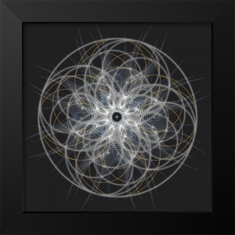 Positive Energy I Black Modern Wood Framed Art Print by Anderson, Tyler