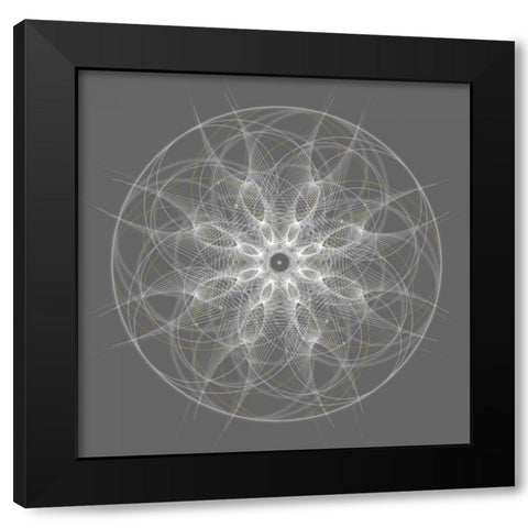 Positive Energy II Black Modern Wood Framed Art Print by Anderson, Tyler