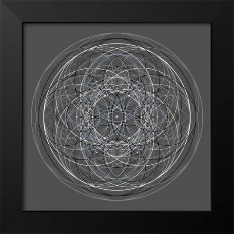 Positive Energy III Black Modern Wood Framed Art Print by Anderson, Tyler