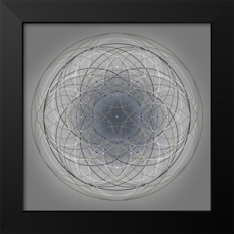 Positive Energy IV Black Modern Wood Framed Art Print by Anderson, Tyler