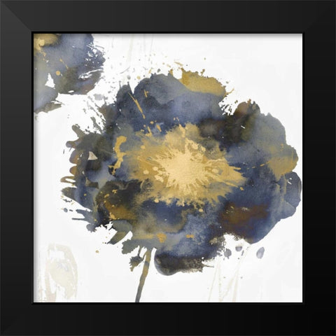 Blower Burst II Black Modern Wood Framed Art Print by Austin, Vanessa
