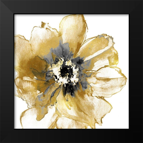 Golden I Black Modern Wood Framed Art Print by Austin, Vanessa