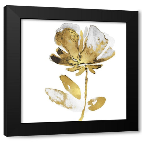 Fresh Bloom II Black Modern Wood Framed Art Print by Austin, Vanessa