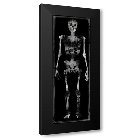 Skeleton III Black Modern Wood Framed Art Print by Wagner, Martin